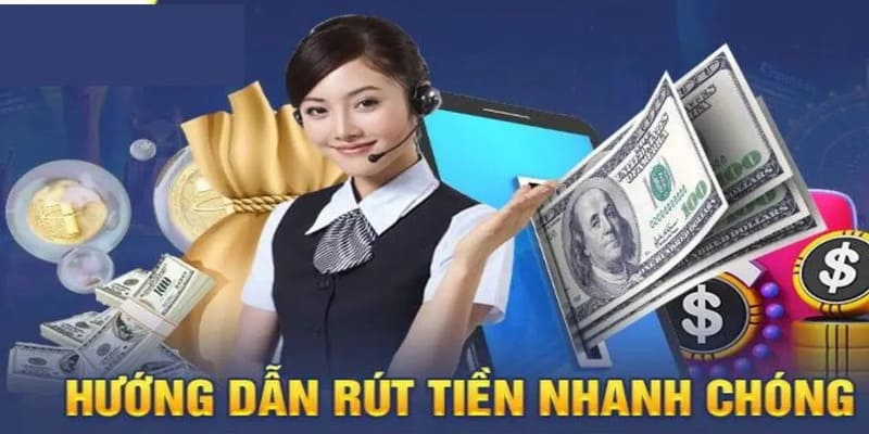 Chọn rút tiền winbet tại màn hình chính để tiếp tục giao dịch